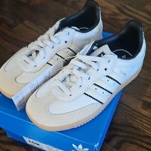 Adidas Samba White Black Sneakers
